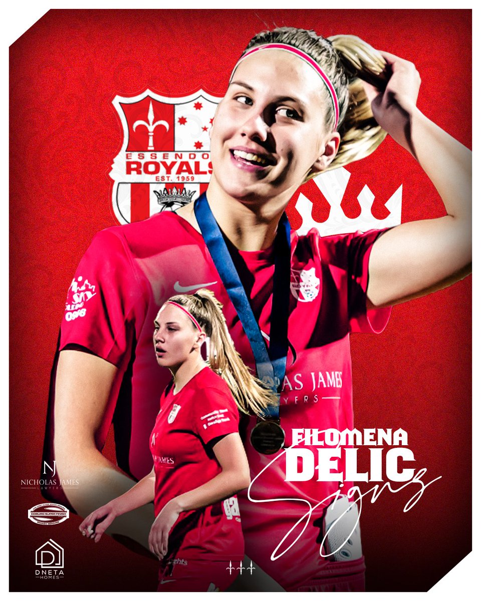 EssendonRoyals's tweet photo. ๐ดโช Filomena Delic stays a Royal! ๐
Our pacey striker is back for more goals in NPLW 2024! With her knack for being in the right place at the right time, expect Filomena to light up the scoreboard again! โฝ๐ฏ
Read more: https://t.co/S9VEEUsCsB
#NPLW #EssendonRoyals #Football https://t.co/mIGyaPggAo