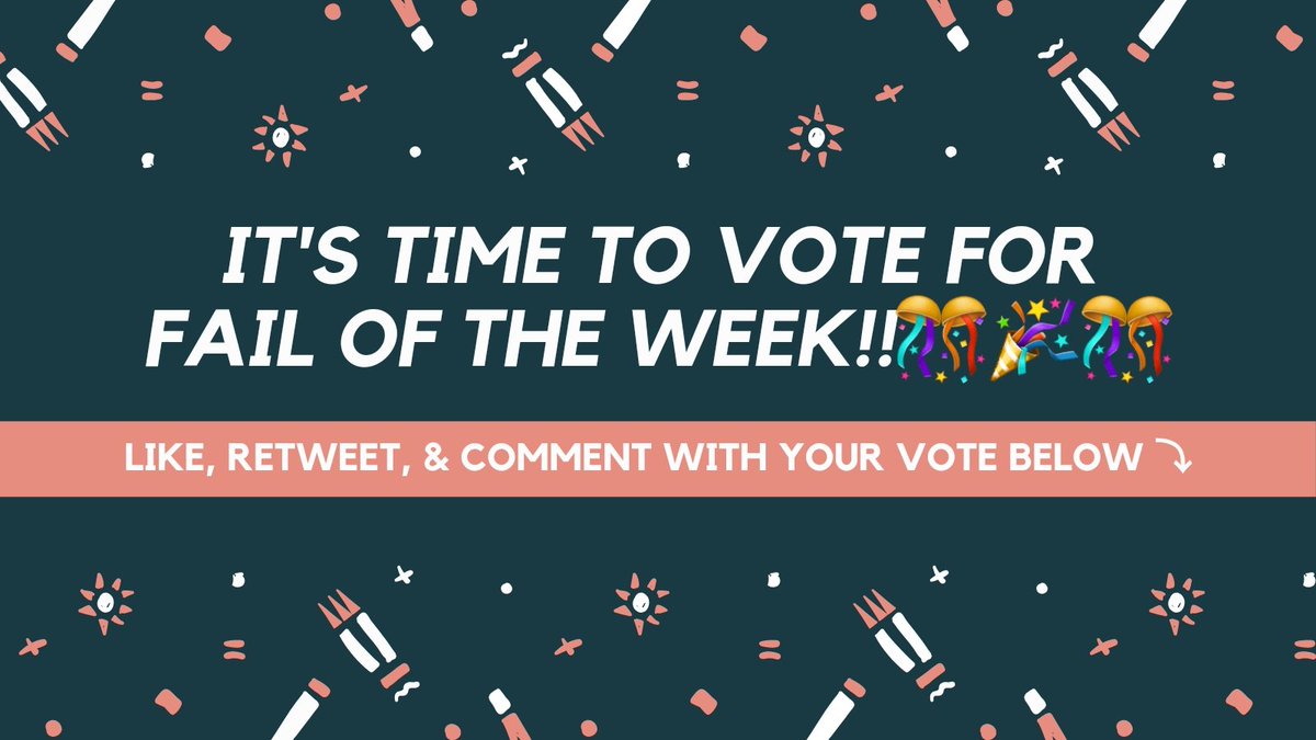 DoomScroling's tweet image. #FailOfTheWeek CONTEST!! 🤩😍🎊

There have been a lot of nominees this week, and now you get to vote for which is the 𝗙𝗔𝗜𝗟 𝗢𝗙 𝗧𝗛𝗘 𝗪𝗘𝗘𝗞! 

Comment with your vote &amp;amp; voting is open until 5pm EST Sunday!