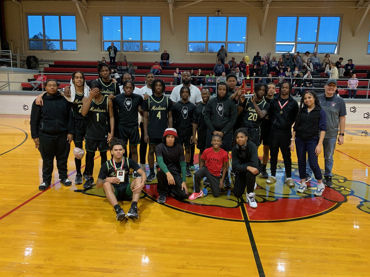 AAldridge2014's tweet photo. Greenview Holiday Tournament

Game 12 (Championship) - Final

Madison - 58
South Fulton - 47

Congrats to Madison for winning this year's tournament! And congrats to South Fulton for finishing in 2nd place!

@HardwoodPrepsIL @NestoHoops @GreenviewAD @Channel1450com @SJRsports https://t.co/HAwTEqT4ck
