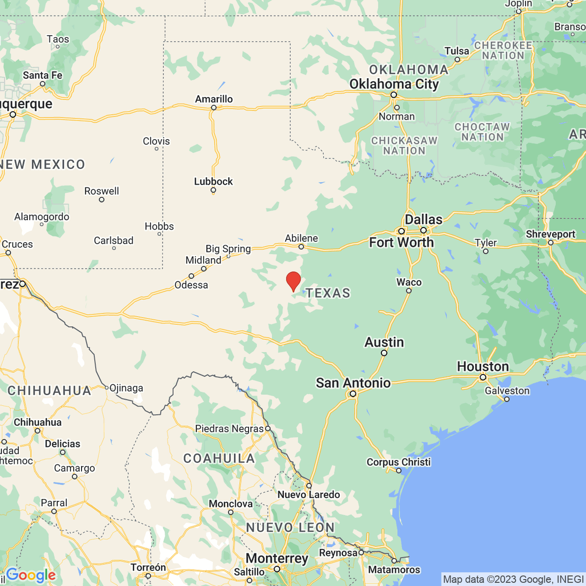 Paint Rock, Texas 
Concho County
Population: 296
Photos from Google Places API
Link: en.wikipedia.org/wiki/Paint_Roc…