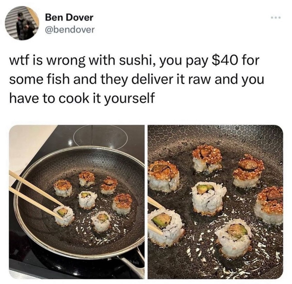 Because I'm a Guy tweet media