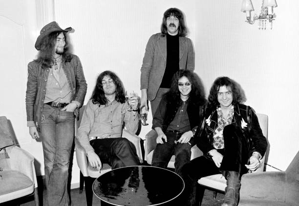 Deep Purple, 1972. Photo by Jorgen Angel.