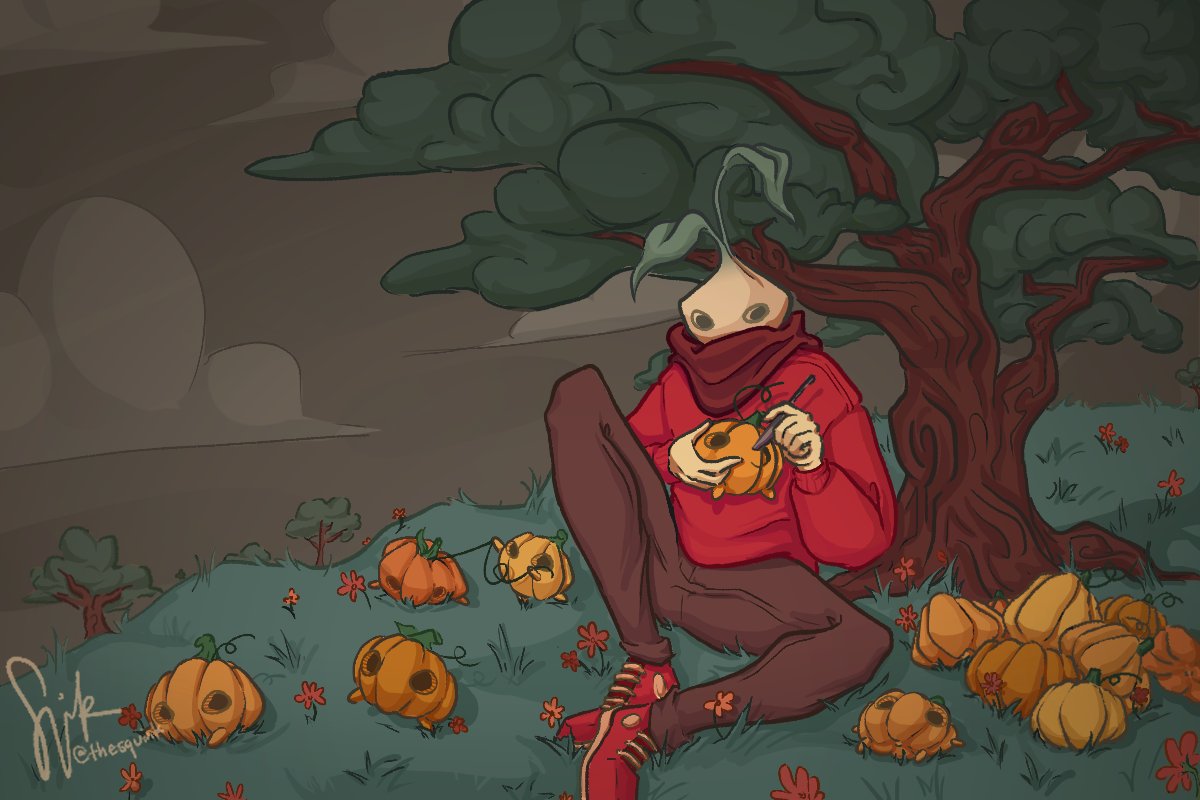 the_squink's tweet image. was going to call this halloween art, then was going to call it autumn art, now just calling it art

enjoy spooky 5up art!

#5upfanart #5up #artph