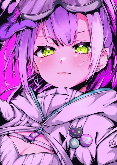 2023年もありがとうございました!これからもゆっくりゆっくりマイペースに描いていきたいと思います!かっこかわいいの描けますようにサムネ採用されたのと気に入っているイラスト〜#2023年自分が選ぶ今年の4枚 