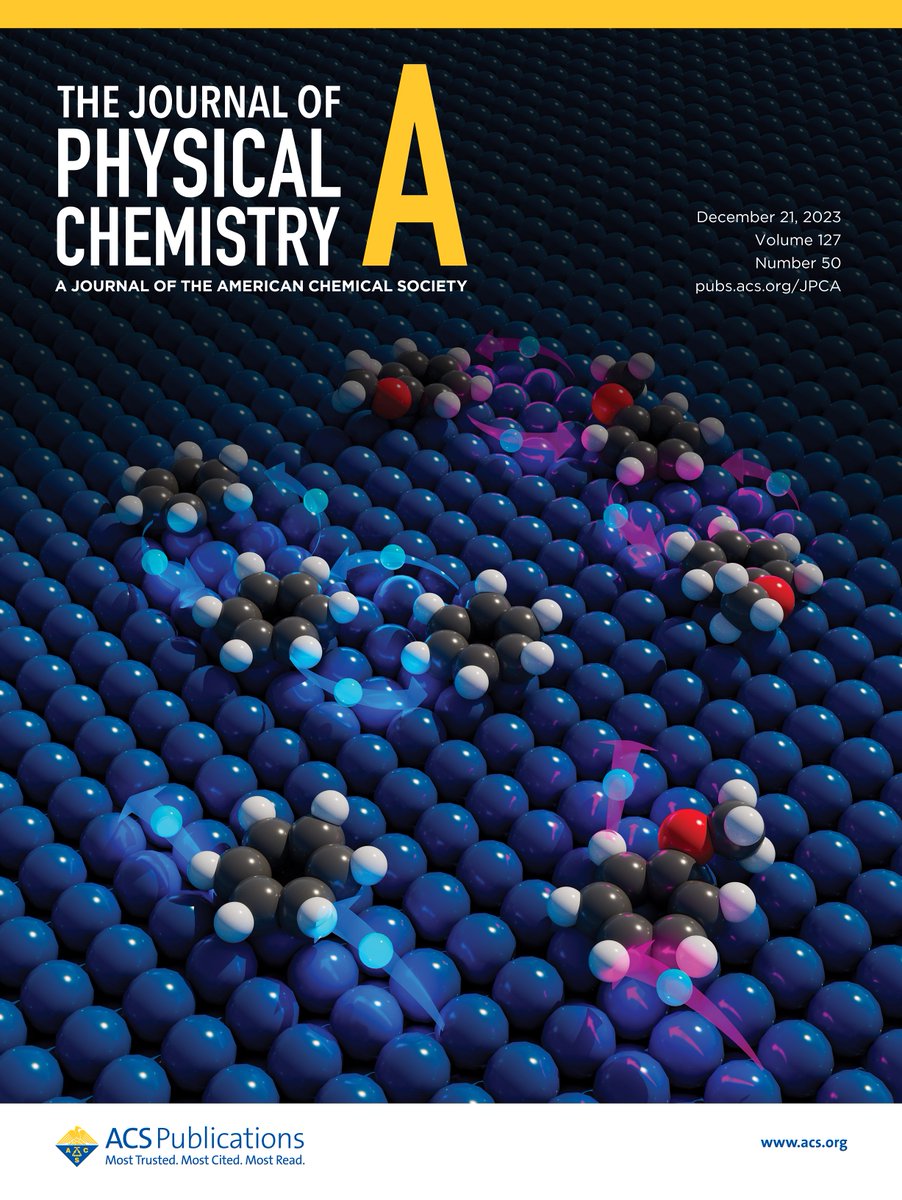 Naseeha's and Alyssa's paper, in collaboration with the Wang group, is featured on the cover of @JPhysChem!
@hensley_catal, @WangGroupWSU, @mcewen_group,
@doescience, @WSUPullman, @FollowStevens @ACS4Authors #MyACSCover
doi.org/10.1021/acs.jp…