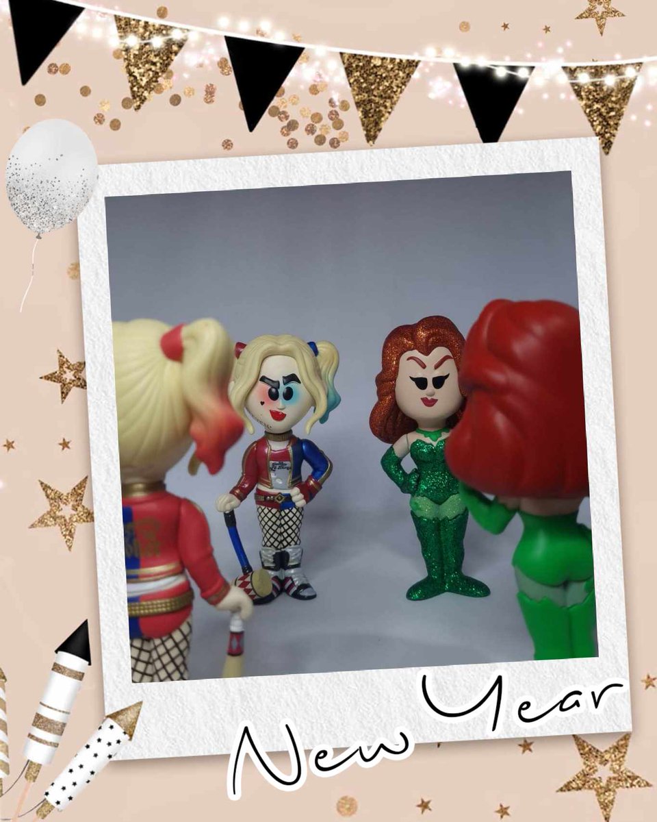 #FunkoPhotoADayChallenge
Celebrate New Year's with your bestie, a few drinks, party until the early hours, then cause mayhem!!!
#funko #funkofeature #funko2024 #funkofunatic <a href="/OriginalFunko/">Funko</a>