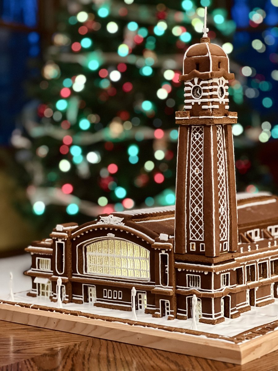 Hey @WestSideMarket I made you out of gingerbread