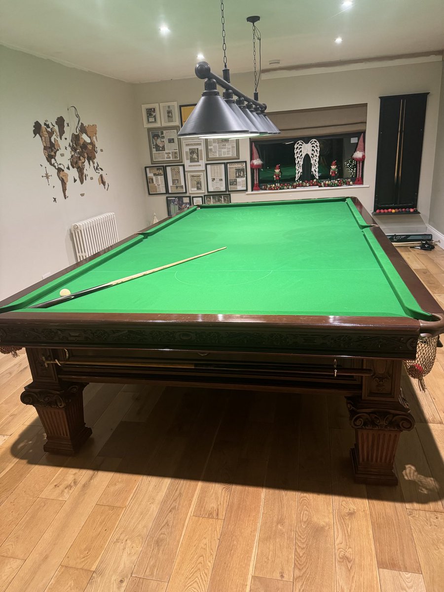 amriksc's tweet photo. ⁦@ronnieo147⁩ fancy a best of 5 on this beauty for old times sake? But you can’t mention The Wickford final 😉 https://t.co/0MtSmzlKno