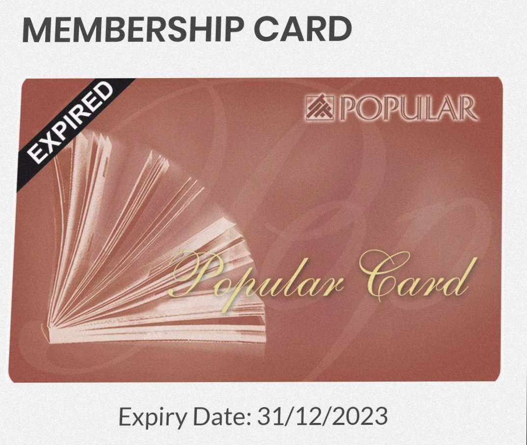 @PopularMalaysia when exactly membership expires?
My membership expiration date is 31/12/2023. Horror.....horror......horror..., at 8am it already marked as expired. 
Our understanding of expiration is at 23:59:59 on the said date, not at 00:00:01.