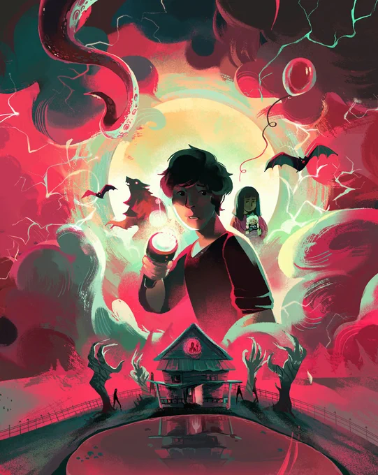 Hi #PortfolioDay !I'm Mathias, a queer illustrator looking for work in children's books, covers, product design, editorial, and other fun projects you might have in mind!--   mathias.illustration.com   