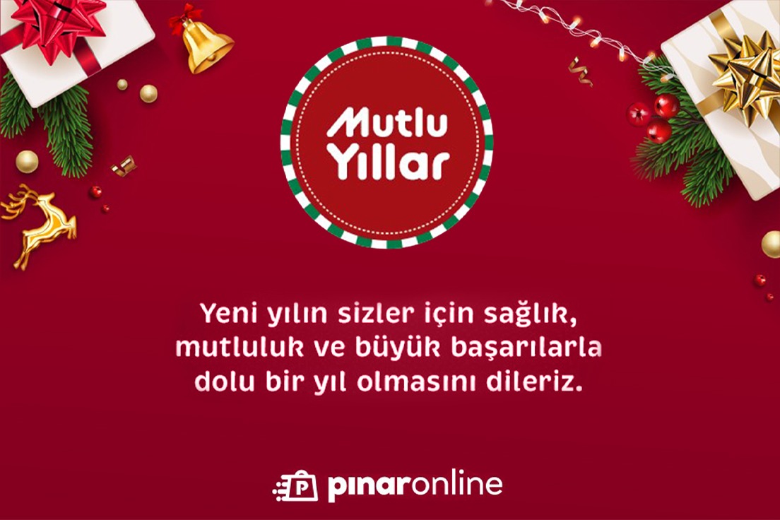 Yeni yılın sizler için sağlık, mutluluk ve büyük başarılarla dolu bir yıl olmasını dileriz. #YeniYıl #YeniYılınızKutluOlsun #MutluYıllar