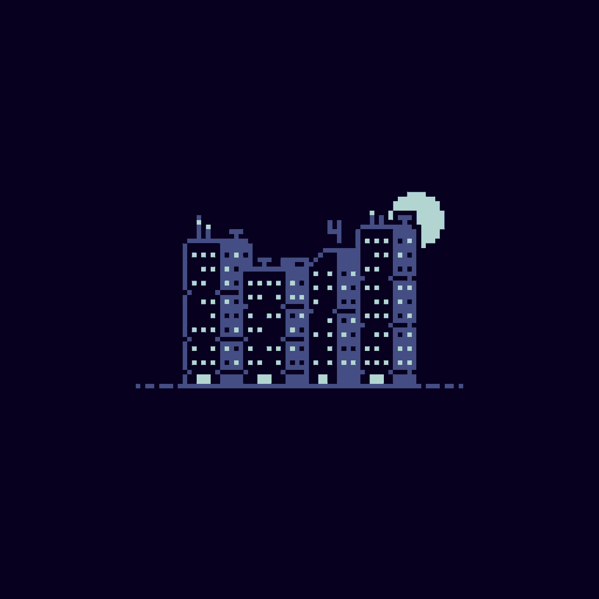 cv_Krueger's tweet photo. 🌆 The Dither Duo 🌆

- i brake for pixel buildings. 🛑.

🍣 GreenGinger has probably dropped more than you have this year. &amp; IT'S ALL GOOD!

🏙️forever collecting the brothers, @greenisginger.

#pixelart #tezos #greenginger https://t.co/kvCI4oX0Ue