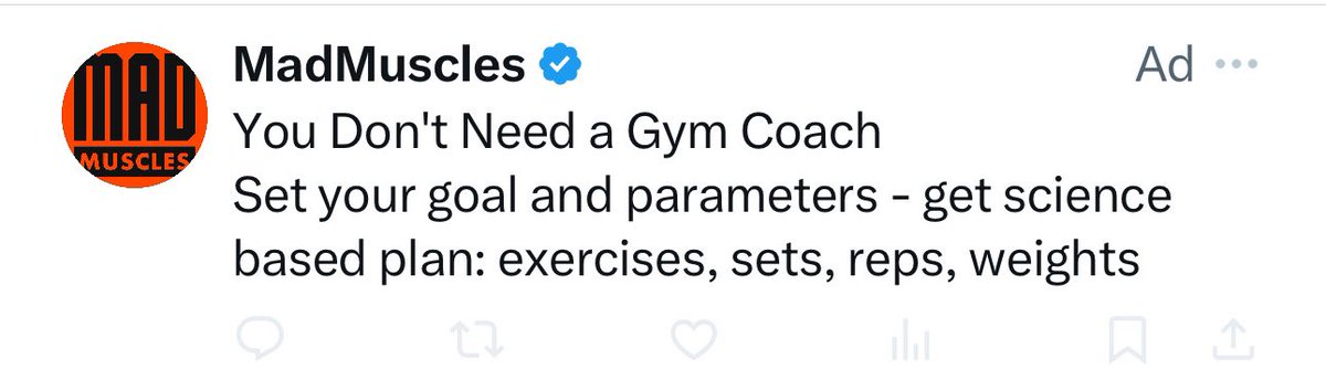 These ads are amazing. No call to action. You can't click on anything.  This isn't an account on Twitter and there is no link to anything at all. Why would you pay for this? What is the value?