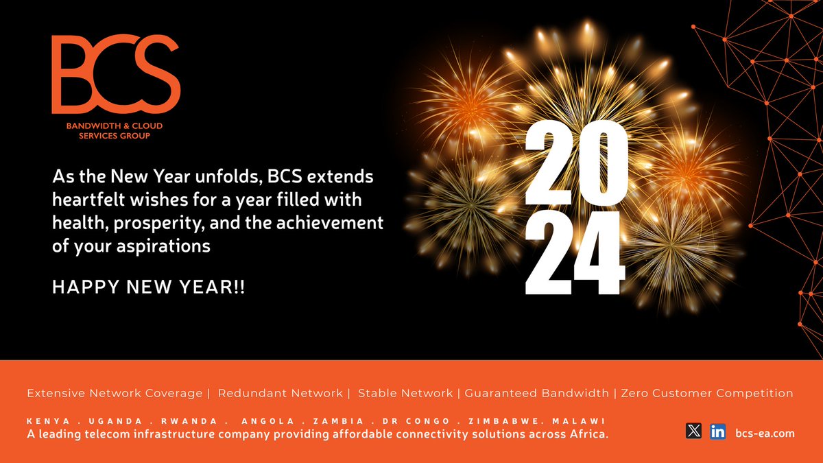 TheGroupBCS's tweet photo. Wishing you all a Happy New Year filled with success, growth, and prosperity! Cheers to a fantastic year ahead! #HappyNewYear2024 #HappyNewYear https://t.co/0minWVTZ4Z