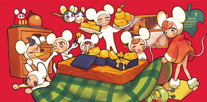 #今年の4枚  絵かいてなさすぎる