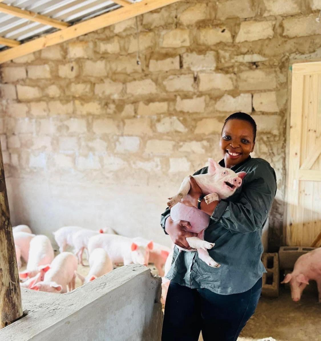 Agric_young's tweet photo. My name is Siphelele Siyaya (28). I’m a pig farmer & founder of Madlikivane #Piggery, from KwaNongoma in KZN. I’m also a teacher with passion for #farming. I sell pigs, pork, pork sausages & pork sausages.
☎️082-875-6705
#agriculture #piggeryfarm #farm #pigs #NewYear2024 #newyear https://t.co/5Z144dNM5l