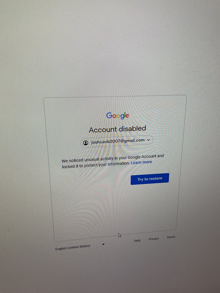 0fficerHusky's tweet photo. Hey @gmail @Google I lost my account a while back, in which I believe it was hacked and trying to re-gain access, the phone number has changed to someone elses, and I cannot log in to get a 2fa code to recover it, so I'm completely locked out, can you help? Thanks. https://t.co/EvfBRoJnb2
