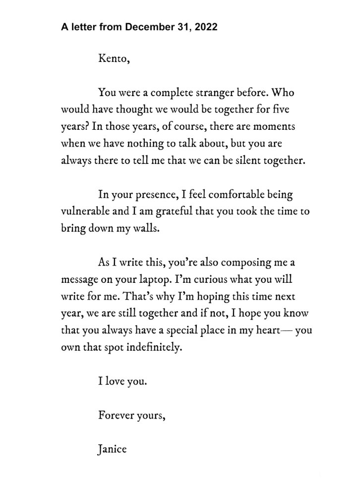 iwai2uji's tweet photo. their letters. end. https://t.co/LTBaAq3xis