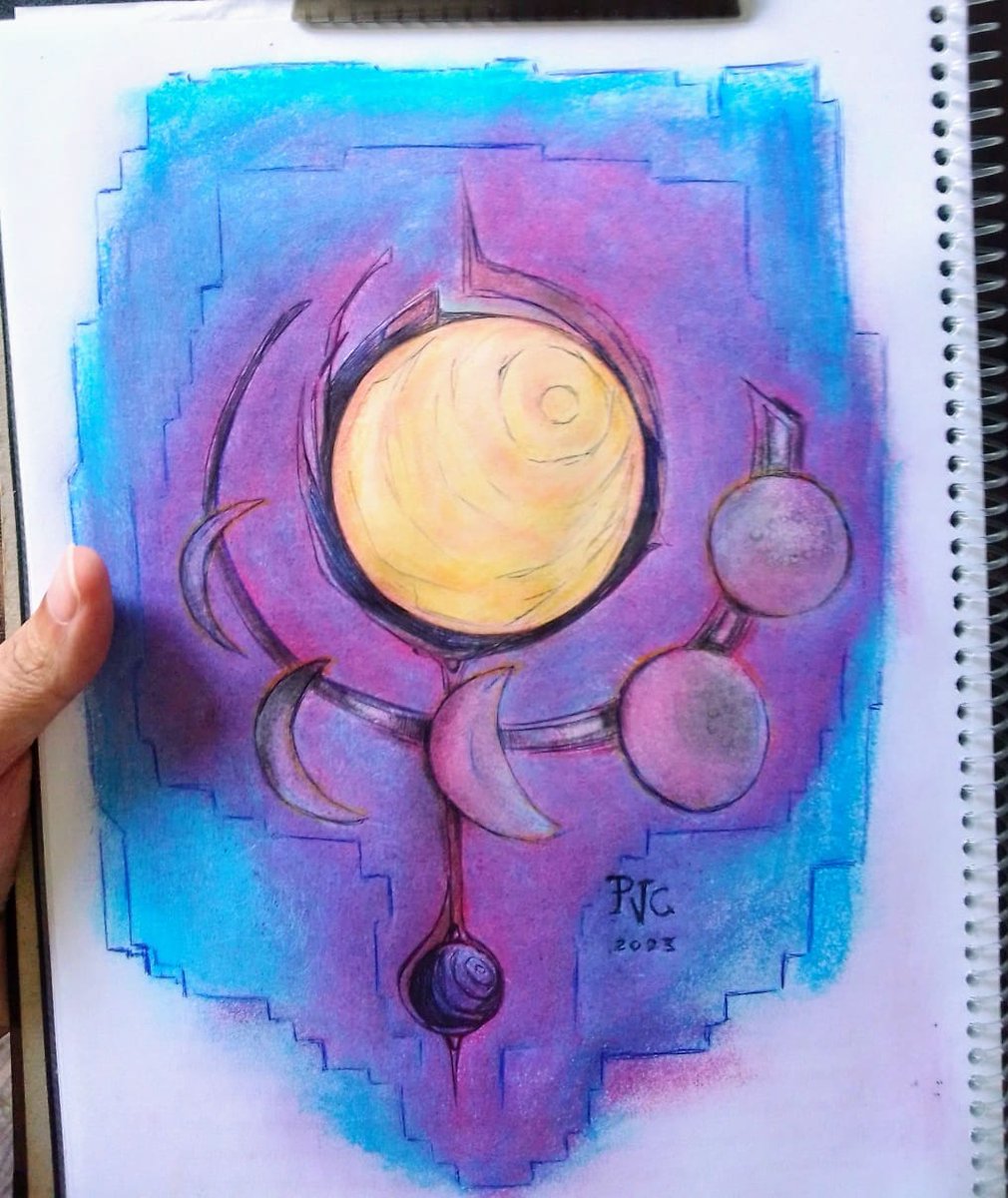 PaulCamell713's tweet photo. The Sun Rise / The Moon Fall (Conceito / Giz Pastel); minha autoria.
#arte #art #artwork #pencilart #pasteloleoso #olepastel #ilustracao #pintura #belasartes #expressao #arteabstrata #conceitoaberto #desenho #artesanato #artetradicional #cultura #belfordroxo #rj #brasil https://t.co/P8a7zR00GA