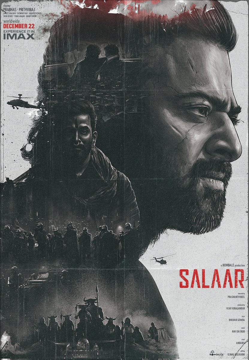#Salaar inching towards to ₹25 crores gross collection at Tamil Nadu box office. If it happens, #Prabhas third film to cross this margin at Tamil Nadu box office in his career.

#SalaarCeaseFire #SalaarBoxOffice