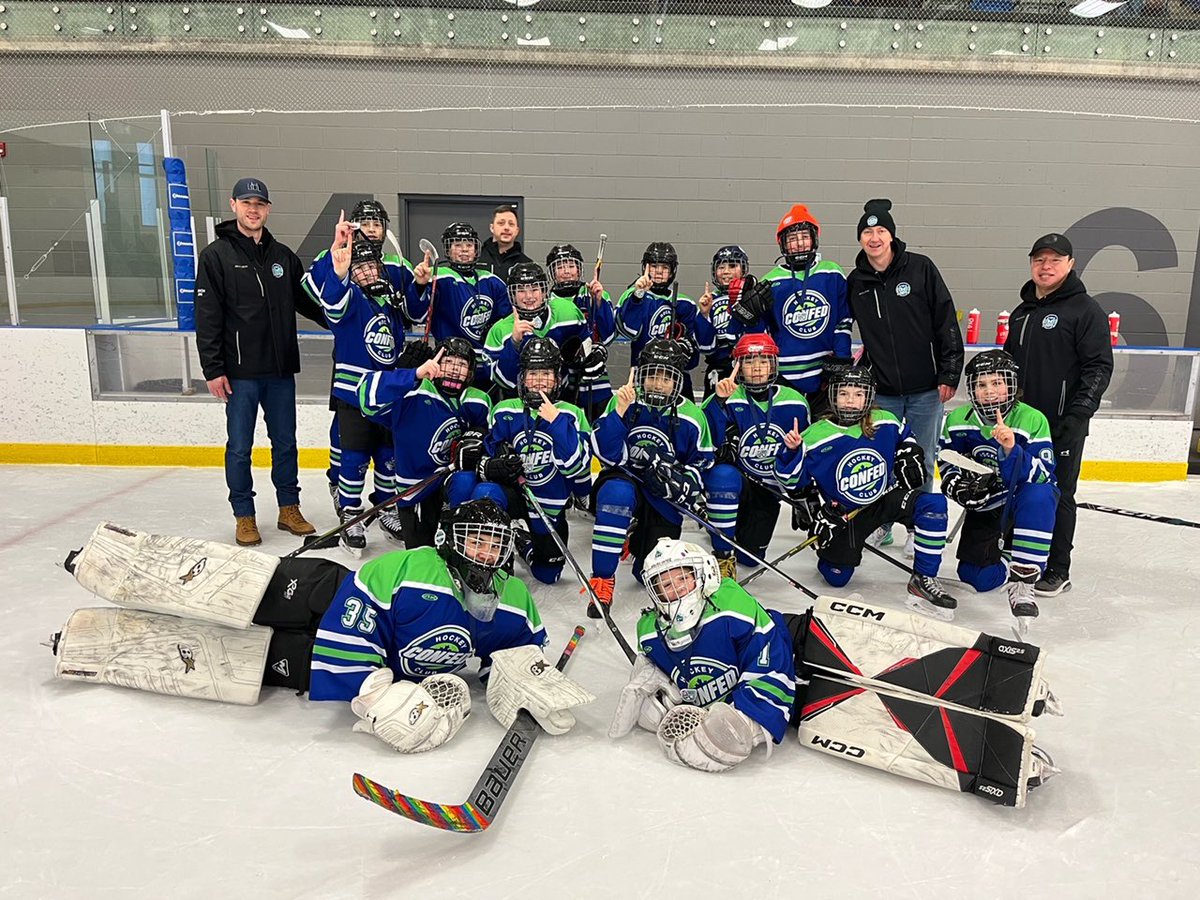 Congratulations on an amazing tournament, @confedhockey 501! We’re proud of all of our teams. Thanks for representing our club with your effort and love of the game. #confedchristmas