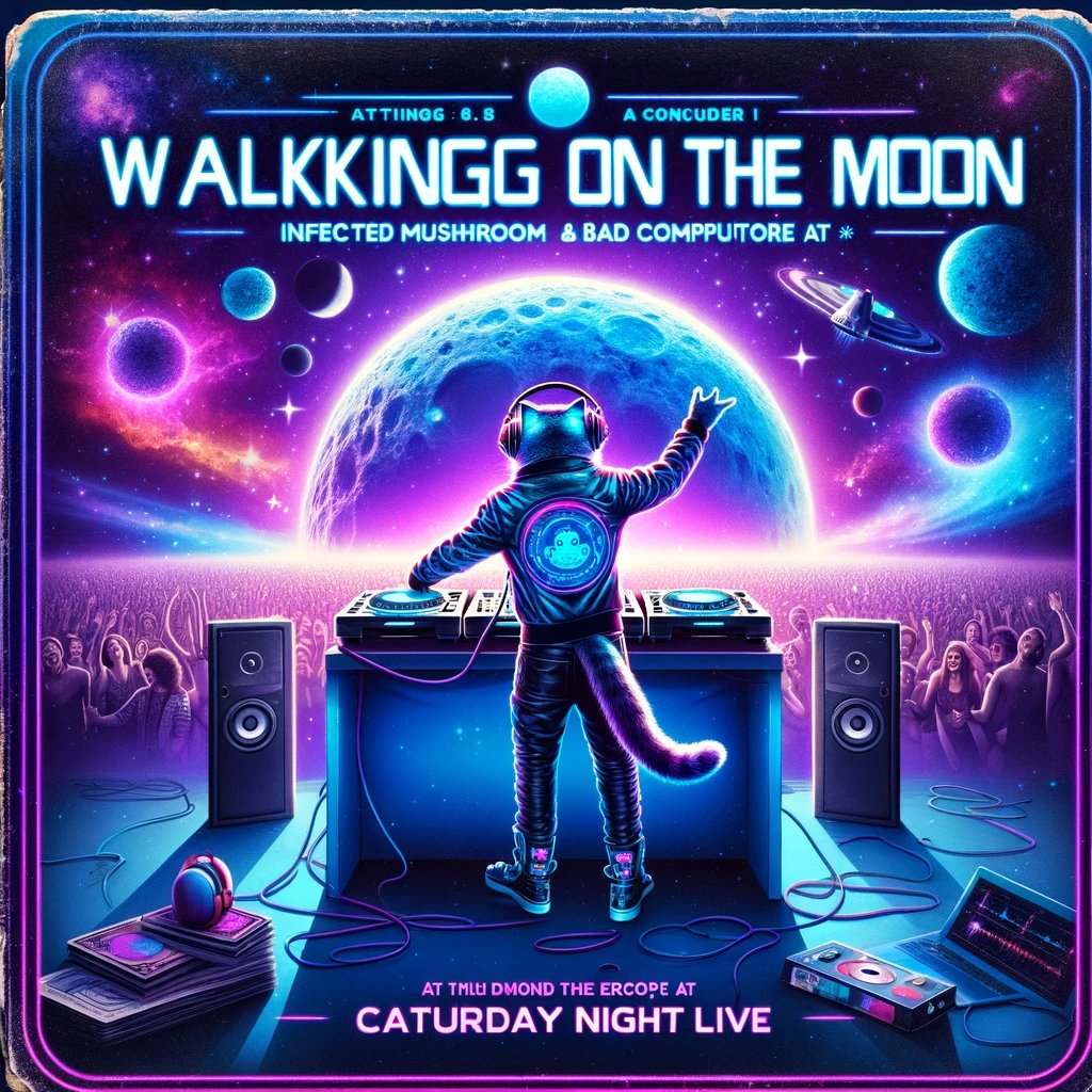 Saphoroth's tweet photo. Walking on the Moon
by Infected Mushroom & Bad Computer
@ Caturday Night LIVE
https://t.co/1gZQiNK3L2
****************************************
#GrumpyCatCoin
#WeAreAllGrumpy
#ForeverGrumpy
_____________________
#GrumpyRadio #CaturdayNightLIVE
#Saturday #Music #Charts #Talk
#memecoin #memecoins #meme
#DOGE #SHIB #PEPE
#Bitcoin #Ethereum #LINK
#web3 #Crypto #cats