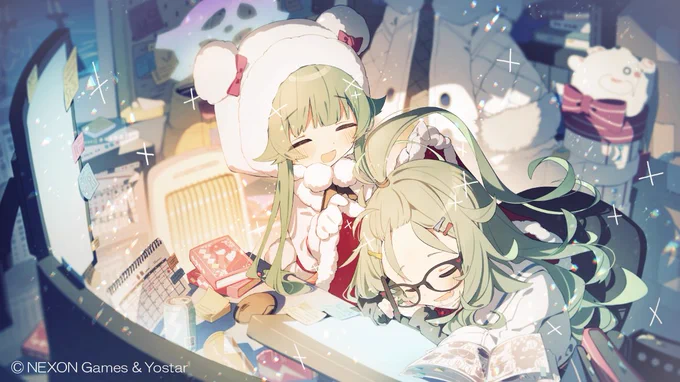 冬コミお疲れ様でした!(ブルアカで描かせていただいたお祝い絵の再掲です)