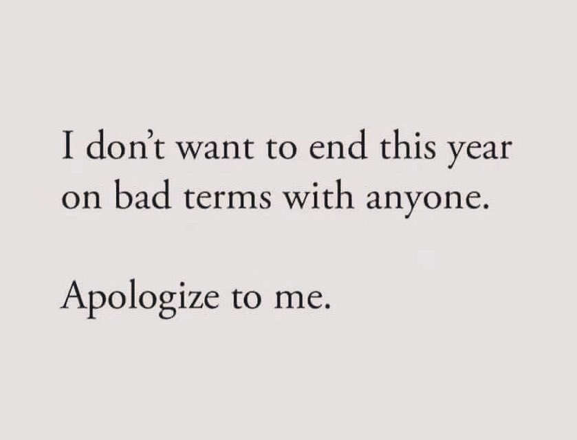 Just kidding!!! But sincerely I don’t want to end this year on any bad terms with anyone, so if anyone at any point of time got hurt by anything I did or said, I sincerely apologise to each and everyone of you, please forgive me if you can! Stay blessed and be happy!!! ❤️❤️❤️