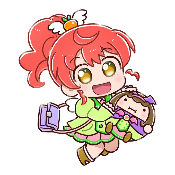 冬コミ本用に描いたみかん 