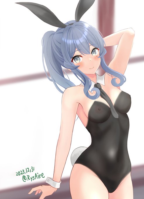 2023年の描き納め、本年も沢山の応援ありがとうございました。  お絵かきのペースはダダ下がりですが、来年も無理なない範囲でお絵かきを続けられたらと思います。  由良ウサギで始まりゴトうさぎでおわる。 ※スーツがなんかおかしいのは気のせいです(;'∀`)  では、よいお年を!!