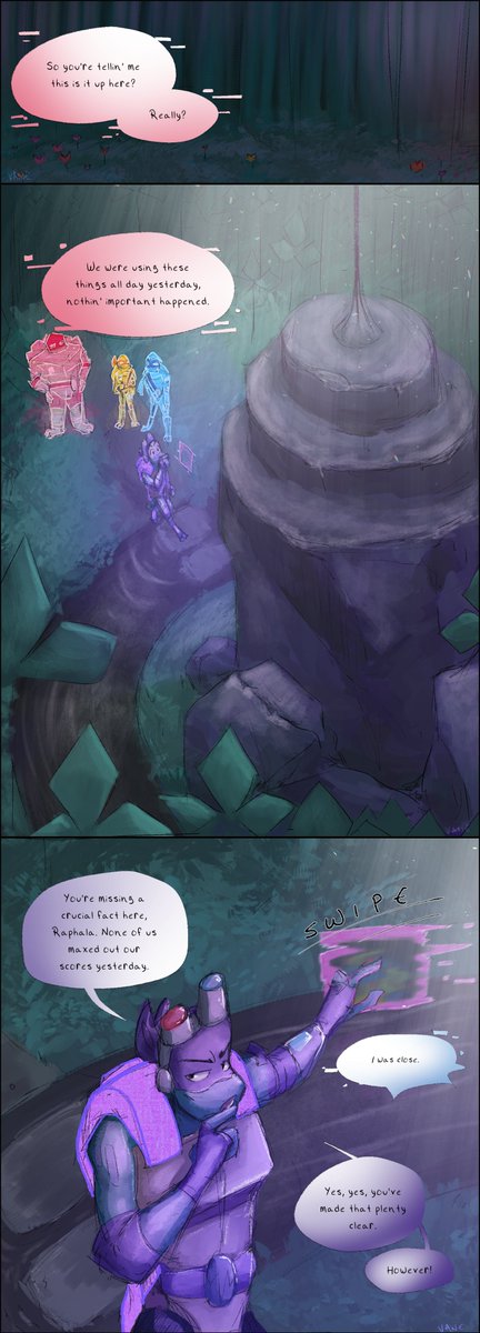 Vangh17a's tweet photo. Have a New Years update!
The next one is going to be long, so it might take a bit longer to get out :D

Wanderer pt 27!
#rottmnt #SaveRiseoftheTMNT #RiseSeason3 #WandererAU https://t.co/0Th46bGWaS