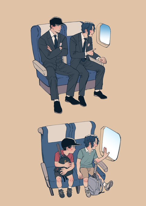「2人の男性 電車内」のTwitter画像/イラスト(新着)