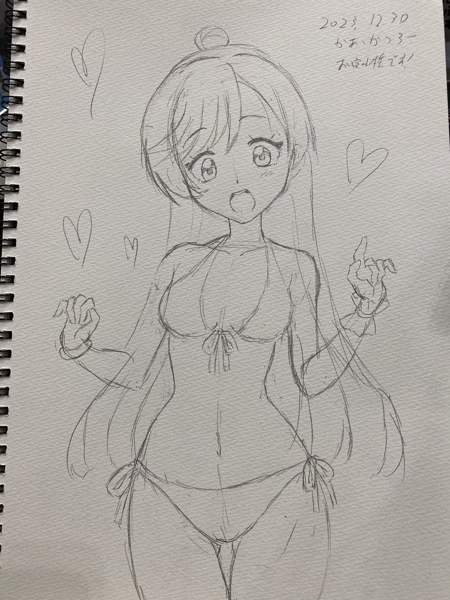 これは昨日描いたスケブ

スケブ渡されるとほぼほぼ僕が一番ヘタクソ君です😆 皆様上手すぎィ! 