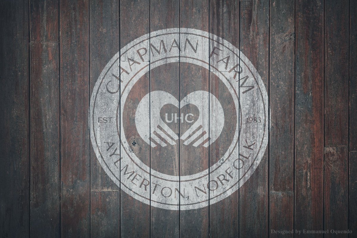 Logo design for Universal Humanitarian Church, Chapman Farm Region. #cormoranstrike #strikeseries #therunninggrave @rowlinglibrary