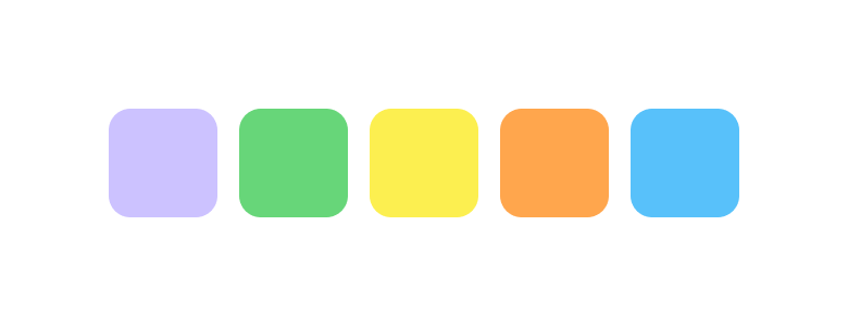 Morning_Type's tweet image. Just some colors for the next version of the typefoundry.directory