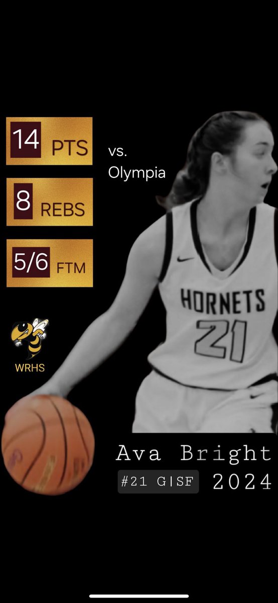 Good win for the Hornets today against Olympia. GO HORNETS! <a href="/wrladyhornets/">WR Lady Hornets Hoops</a>