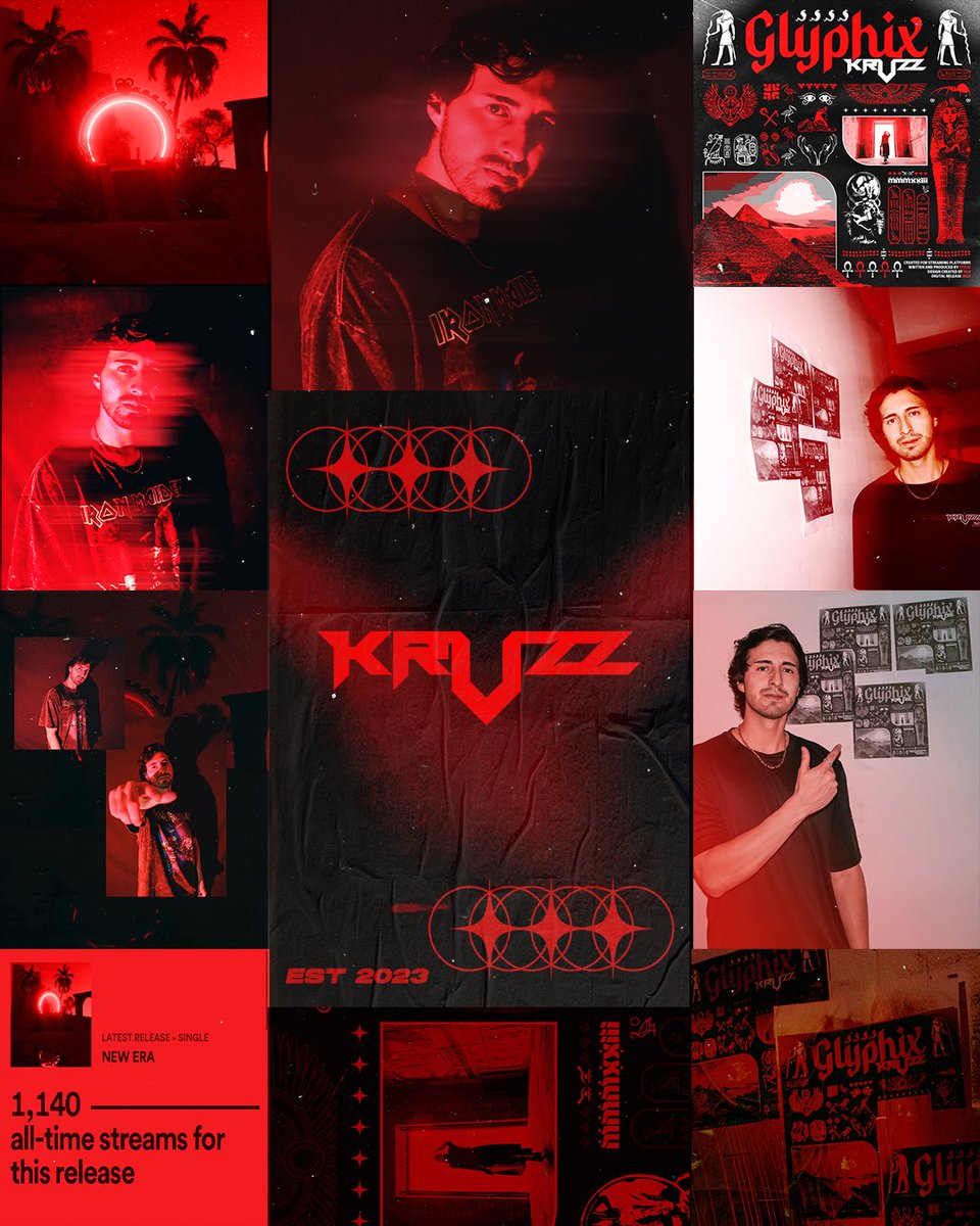 krvzzofficial's tweet photo. Yooooo thank y’all for real!! This year was a great one man!!! We about to be going crazy all 2024!! 

Also we’re starting off January strong with the first track on the KRVZZ catalog for next year!! Yuhhhh💪🏼💪🏼🔥🔥 https://t.co/iCsLx0byMz