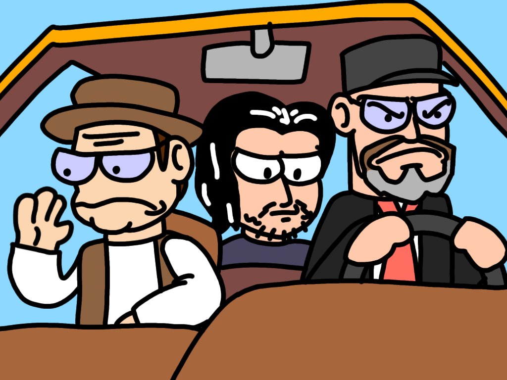 SupaPuttyYT's tweet photo. The Three Shmuckleheads
#NostalgiaCritic
#Linkara
#Spoony https://t.co/qJfZI2qCCV