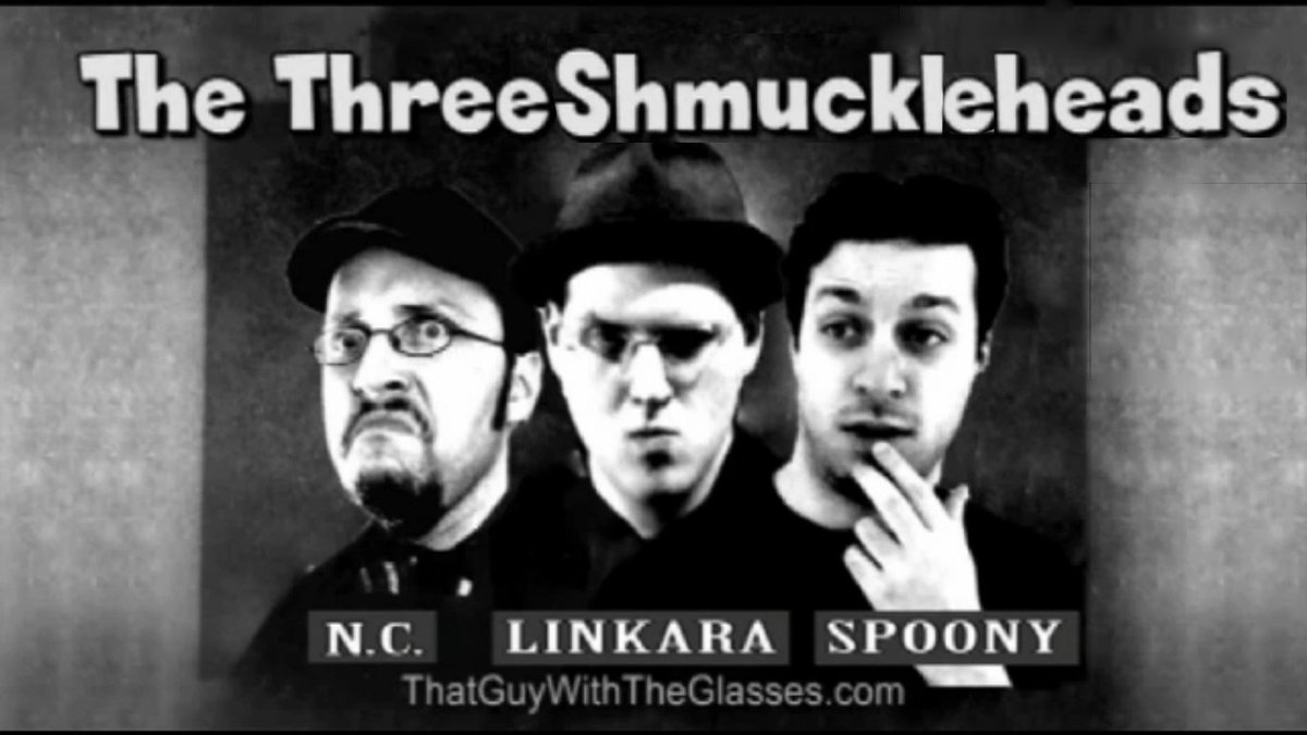 SupaPuttyYT's tweet photo. The Three Shmuckleheads
#NostalgiaCritic
#Linkara
#Spoony https://t.co/qJfZI2qCCV