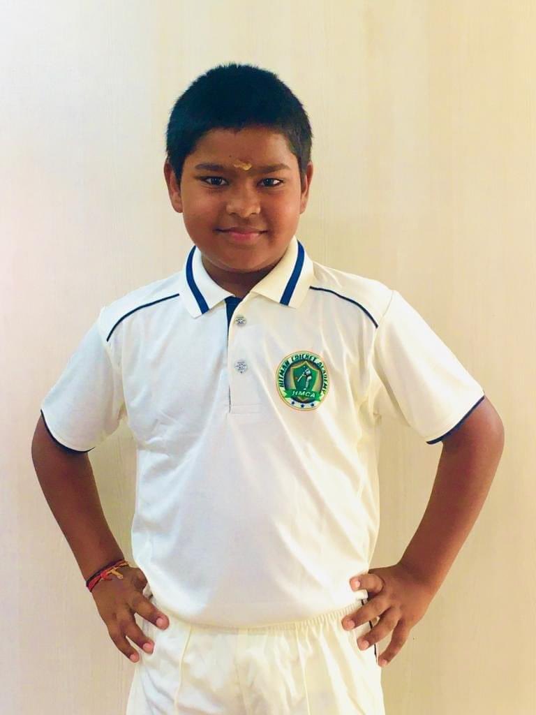 AnilGoudKTR's tweet photo. My Son @SrinadhGoud2011 got into U14 State Probables…! Proud of you Kannaya.. and God Bless You to get through U14 State Team also 💐🙏❤️

#14Cricket 
#HCA

@KTRBRS @JaganMohanRaoA @ysathishreddy https://t.co/iuCrCZabds