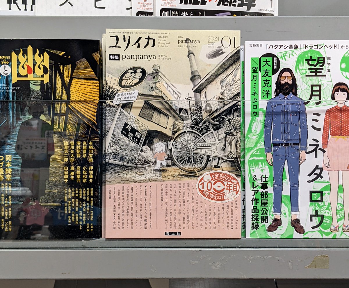 書きましたー ユリイカ2024年1月号 特集＝panpanya にpanpanyaさんの 
