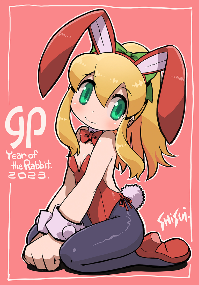 ロールちゃん(ロックマン) 「#今年の4枚 特に跳ねたり、良い感じにできたー!みたいな波もなく割と横並びな印象」|しすいのイラスト