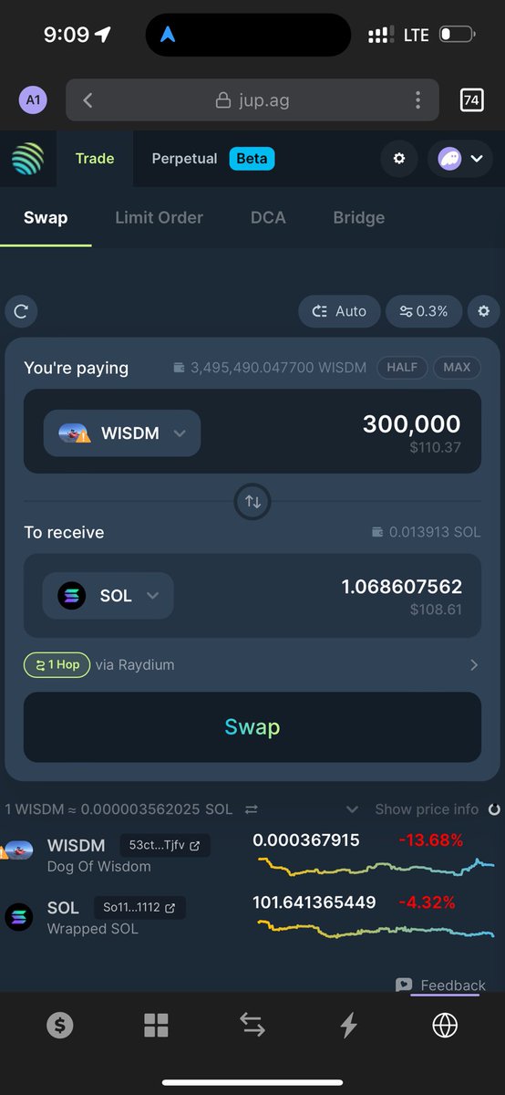 mike hawk (@finx159) on Twitter photo Giving away 300,000 $wisdm
All you got to do is follow <a href="/DogOfWisdomSol/">Dog Of Wisdom</a> like and repost
Comment your wallet address
goodluck to the winner
$WISDM DONT FADE
$wisdm ❗️ ❗️ $crypto $solana $when $sdoge $jlp $boo $burrd $bulle $sun $cabal $wsb Giving away 300,000 $wisdm
All you got to do is follow <a href="/DogOfWisdomSol/">Dog Of Wisdom</a> like and repost
Comment your wallet address
goodluck to the winner
$WISDM DONT FADE
$wisdm ❗️ ❗️ $crypto $solana $when $sdoge $jlp $boo $burrd $bulle $sun $cabal $wsb