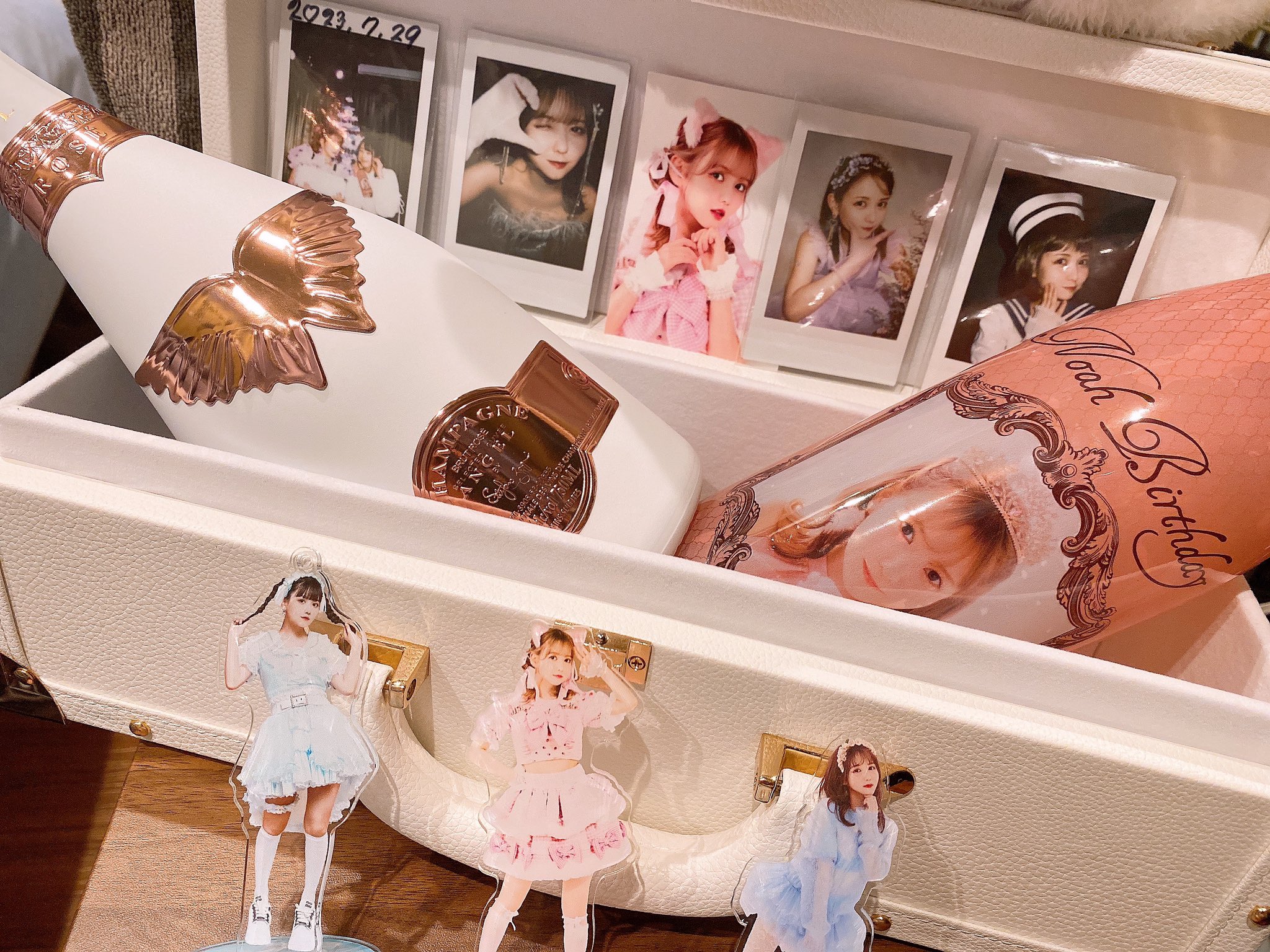 白いドレス ピースサイン　笑顔チェキ♡ 佐藤ノア⑦ チェキ 生誕イベント 佐藤ノア スタッフ(マネージャーアカウント) | 📣イベント情報