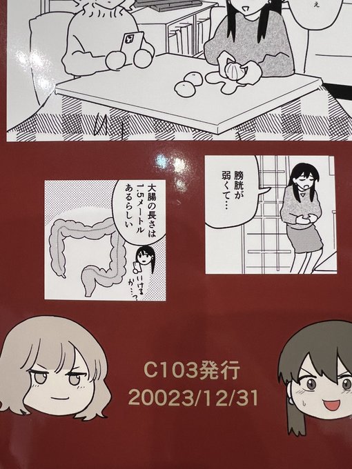 やばい 新刊の裏表紙がかなり未来に行ってた 20023年じゃないです