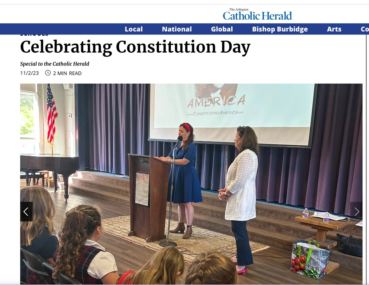 Will you help @ConstitutingUSA reach even more schools in 2024? Click here to make your fully tax deductible gift now: us.constitutingamerica.org/My2023Gift Your donation = Constitution Education for students! We are currently at 65% of our goal - please help us before midnight, December 31!