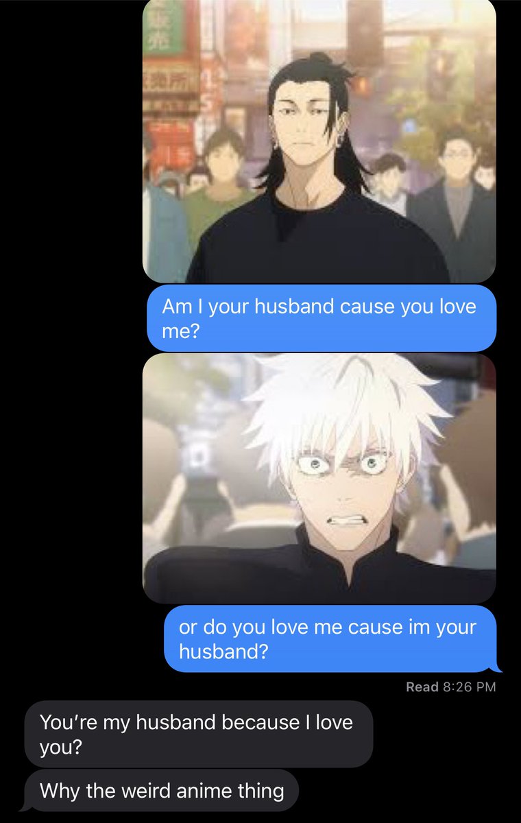 Lazlopressplay's tweet image. Only con being married to someone who doesn’t watch anime 🥲🥲🥲 #itsnotweird