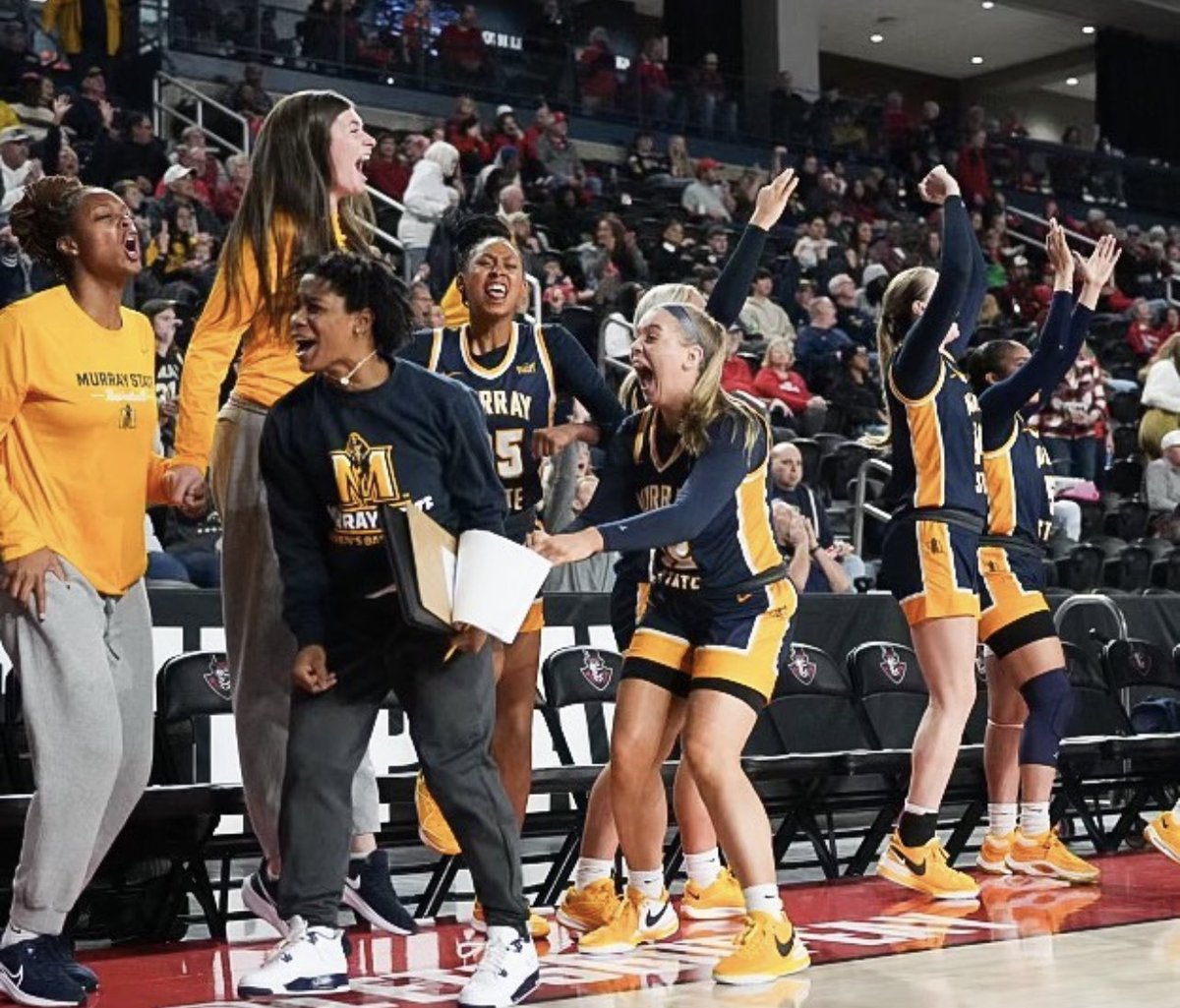I talk hoops ๐ (@trendyhoopstars) on Twitter photo Murray Stateโs bench tonight:
Ava Learn: 15 PTS
Haven Ford: 12 PTS
Zoe Stewart: 10 PTS
Trinity White: 5 PTS
Jenna Walker: 3 PTS
Destiny Thomas: 2 PTS
The nation's top-scoring bench accumulated (47) points in the Racers' 90-62 victory!
<a href="/RacersWBB/">Murray State Women's Basketball</a> | #NCAAW Murray Stateโs bench tonight:
Ava Learn: 15 PTS
Haven Ford: 12 PTS
Zoe Stewart: 10 PTS
Trinity White: 5 PTS
Jenna Walker: 3 PTS
Destiny Thomas: 2 PTS
The nation's top-scoring bench accumulated (47) points in the Racers' 90-62 victory!
<a href="/RacersWBB/">Murray State Women's Basketball</a> | #NCAAW