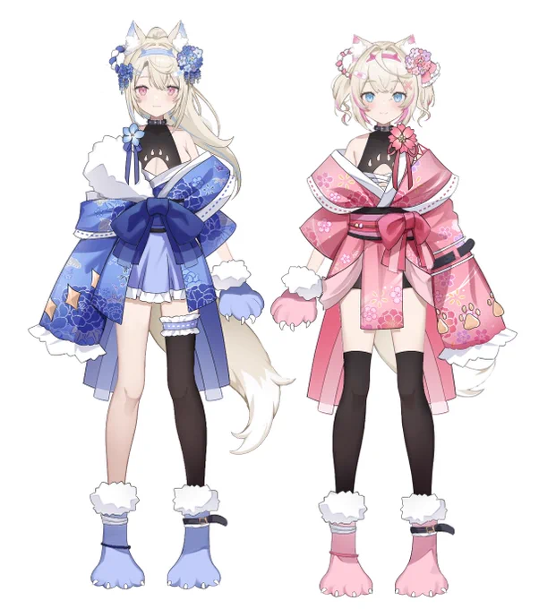 #fwmcnewyear Fuwamoco new year's outfit prediction   BAU BAU!! 
