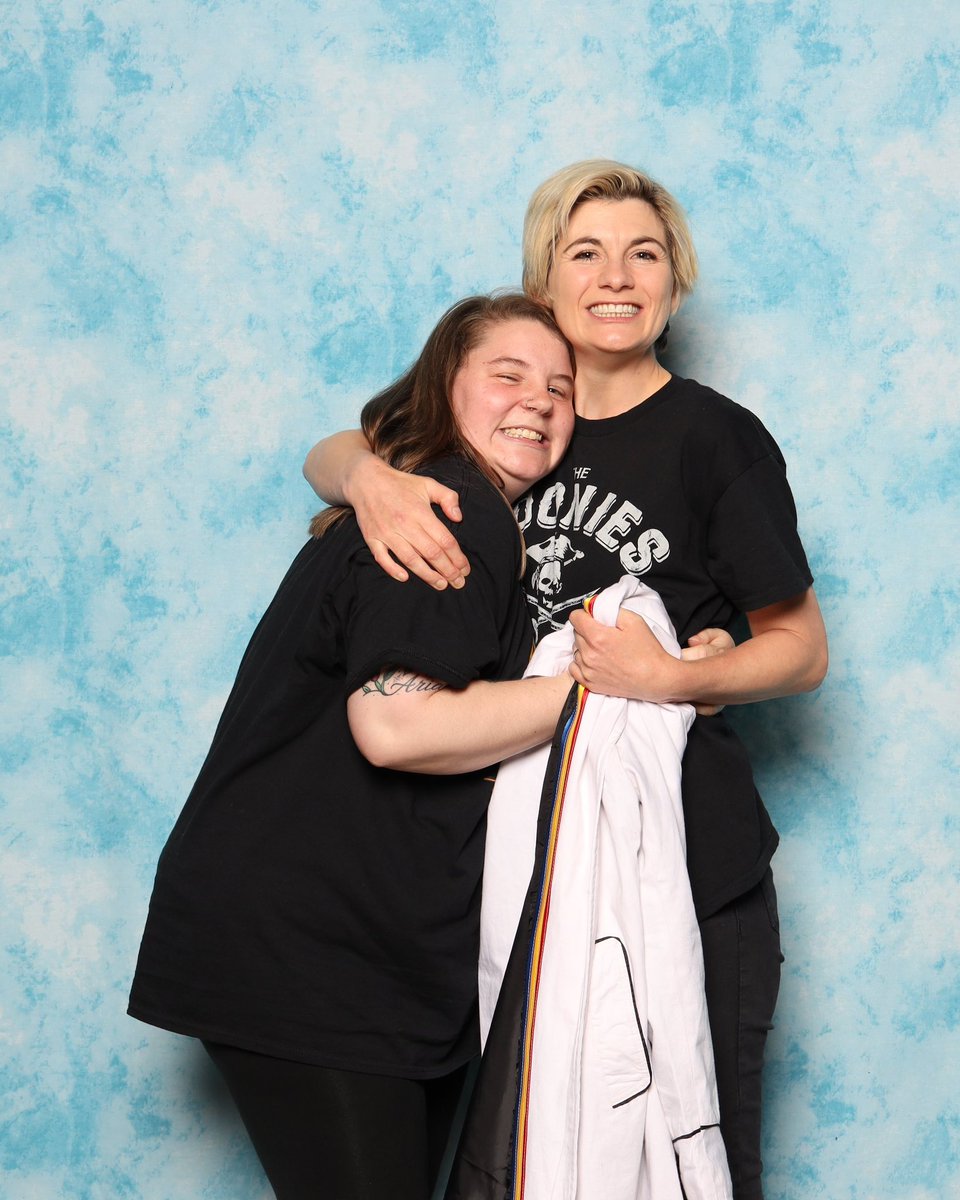 StephanieeLynn0's tweet image. Missing my fav day ever🥺 #jodiewhittaker #awesomecon2023 #doctorwho